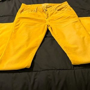 Stitch’s Yellow Gold Corduroy Pants - Rare✨